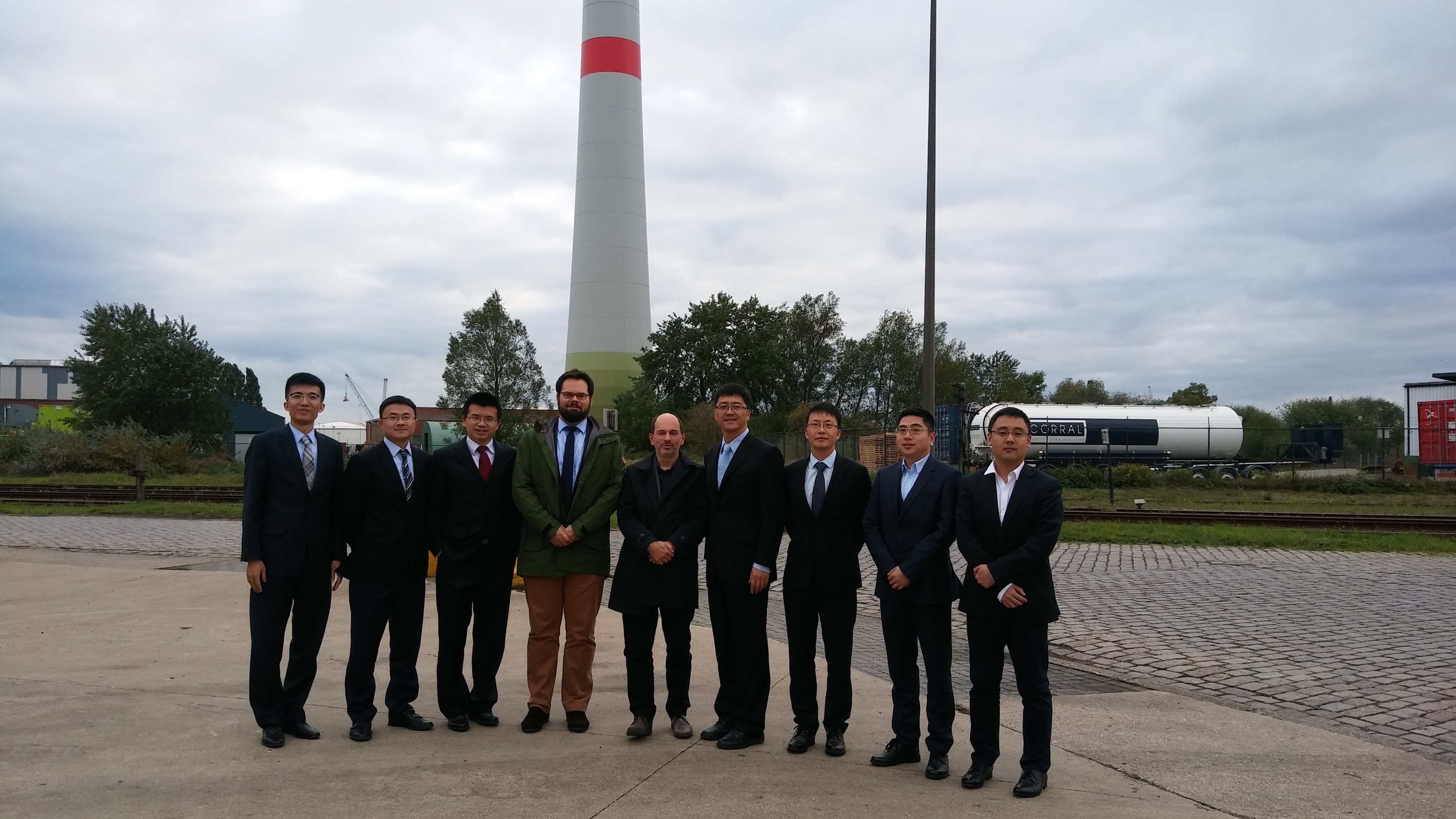 Chinese delegatie op bezoek bij Vleemo